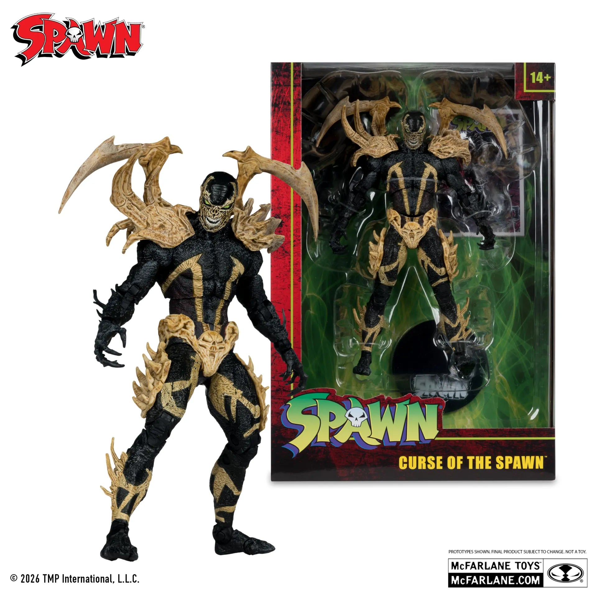 SPAWN 7INCH  WAVE 9  CURSE OF SPAWN ACTION FIGURE