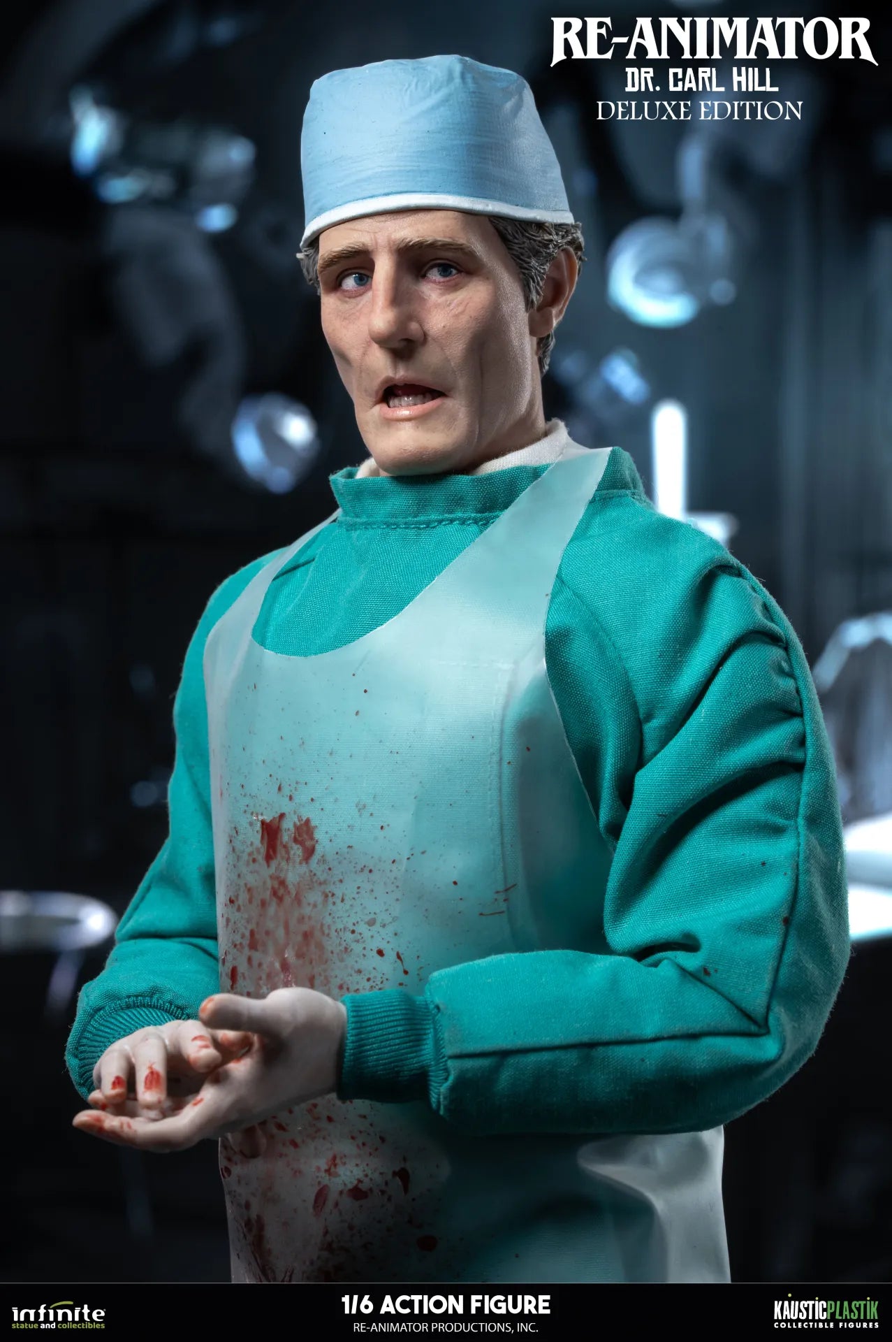 RE-ANIMATOR DOCTOR CARL HILL 1/6 ACTION FIGURE DELUXE EDITION