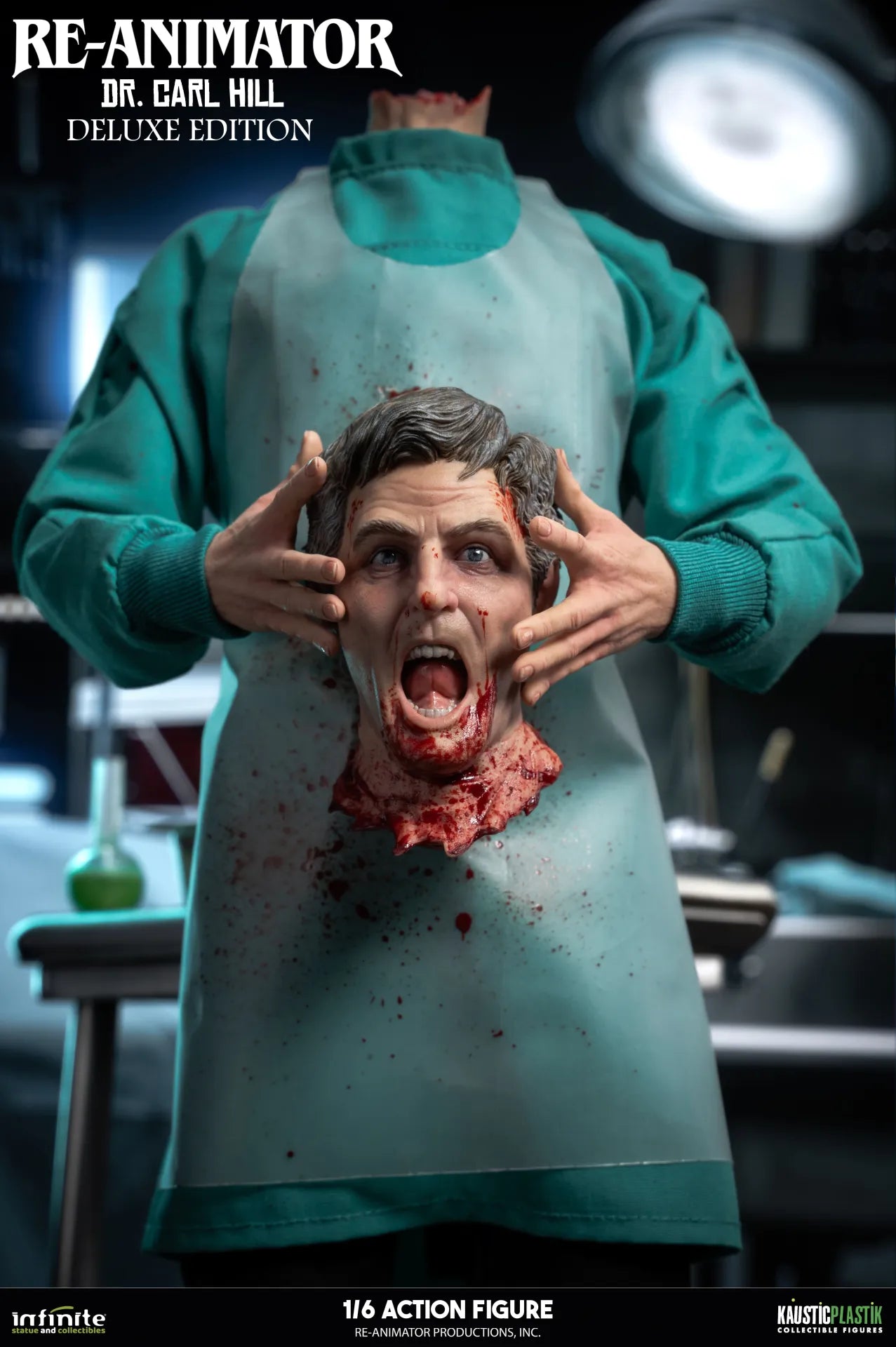 RE-ANIMATOR DOCTOR CARL HILL 1/6 ACTION FIGURE DELUXE EDITION