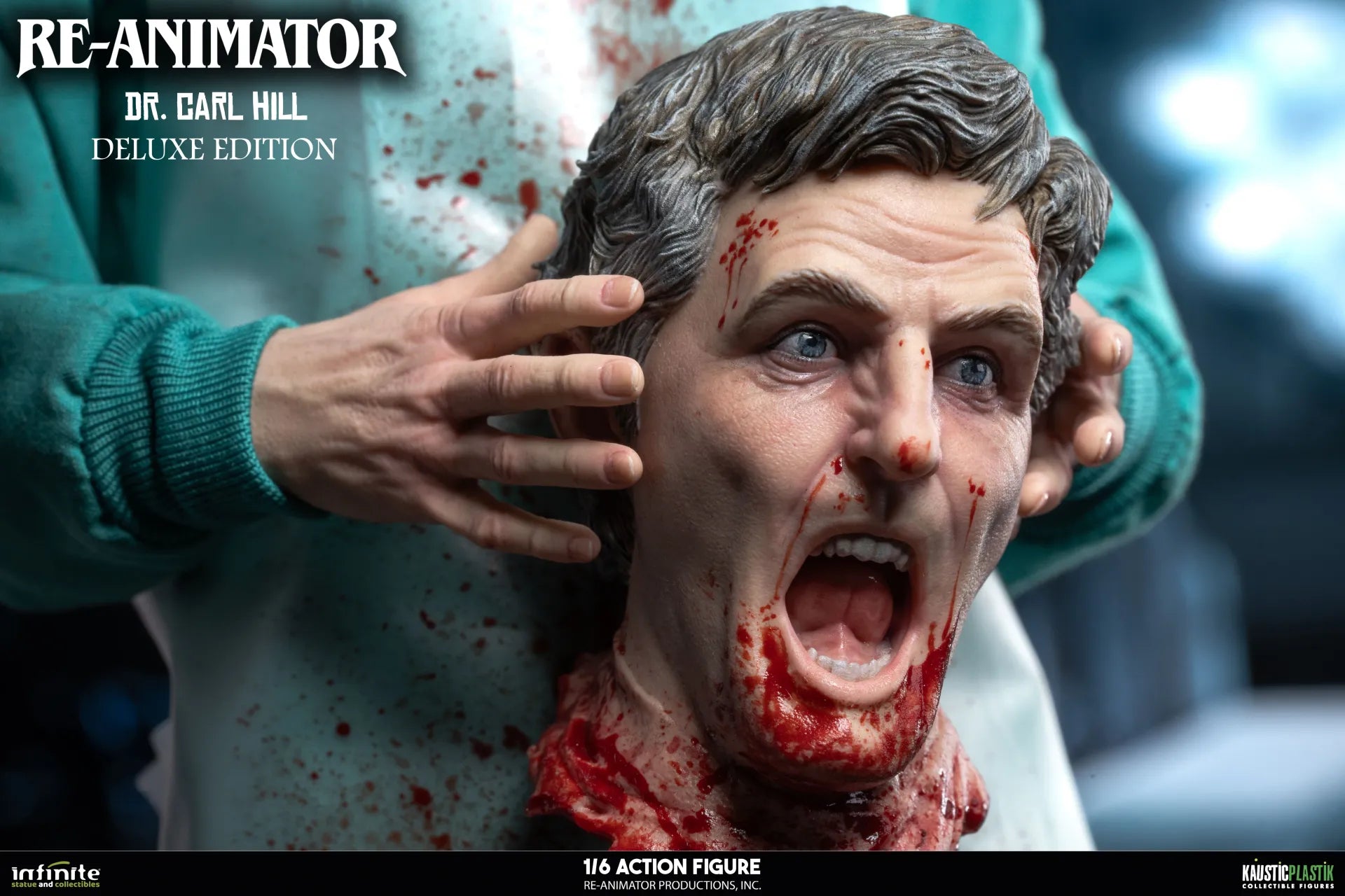 RE-ANIMATOR DOCTOR CARL HILL 1/6 ACTION FIGURE DELUXE EDITION