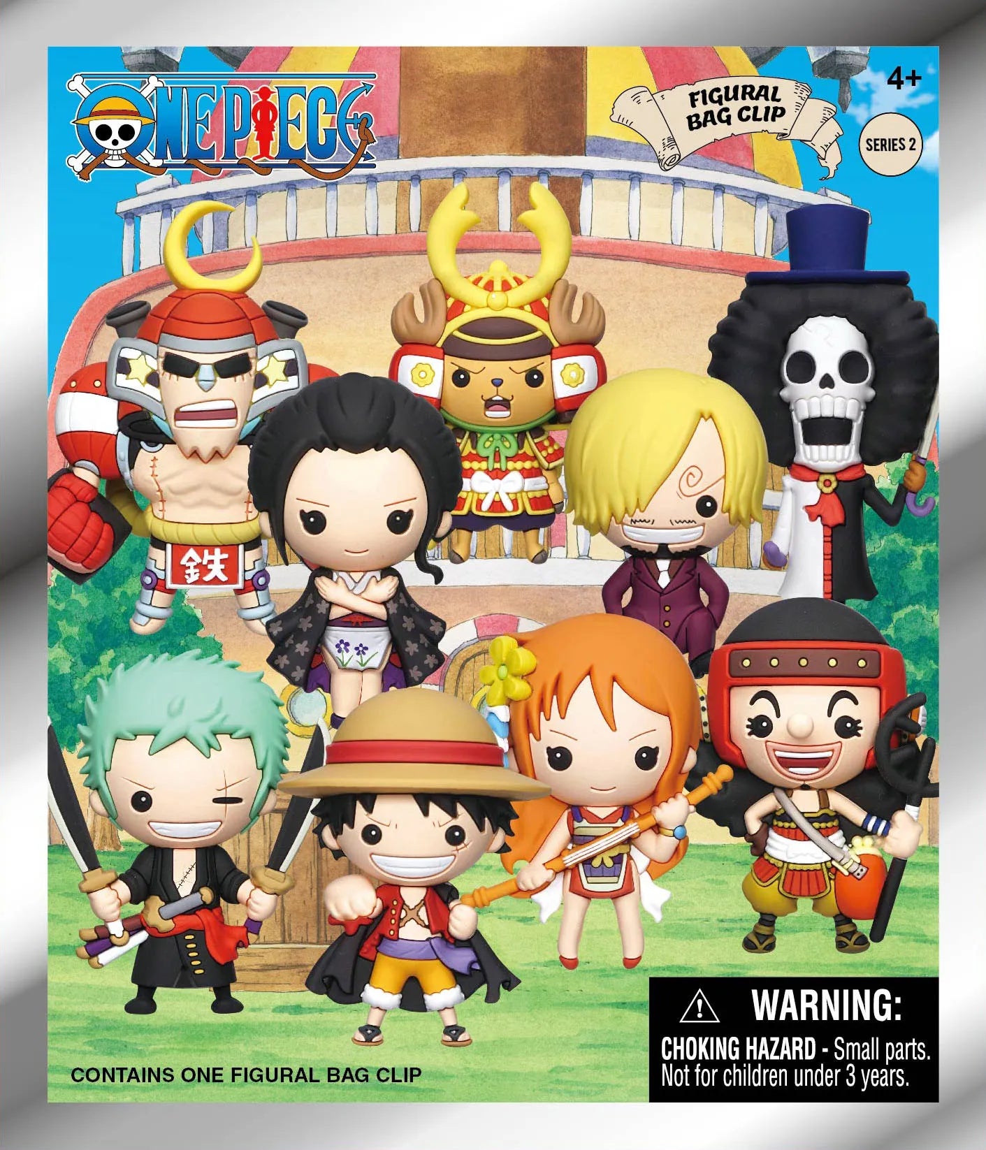 ONE PIECE S2 BAG CLIP BLIND BOX DISPLAY (24)