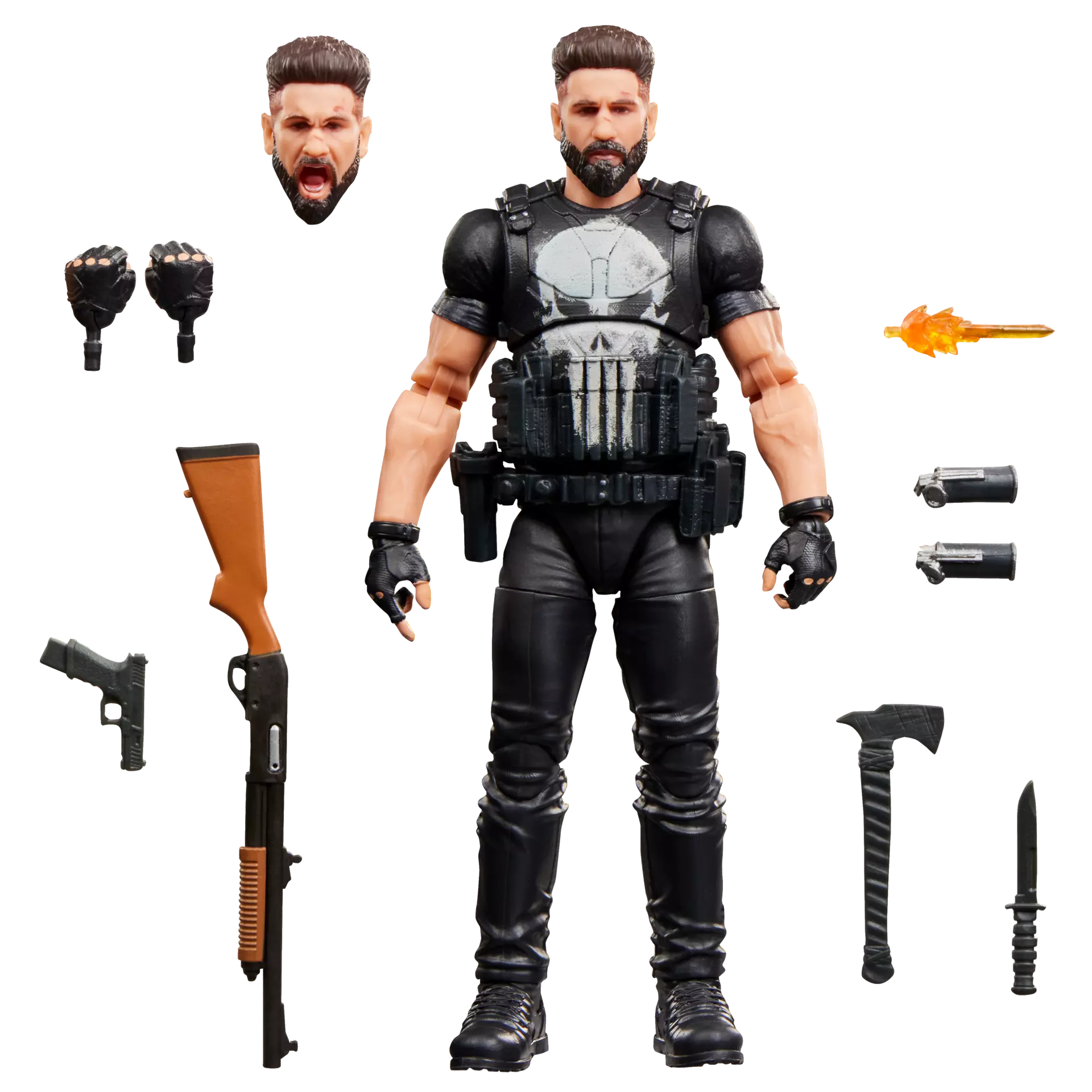 MARVEL LEGENDS SPIDER-MAN BRAND NEW DAY PUNISHER ACTION FIGURE