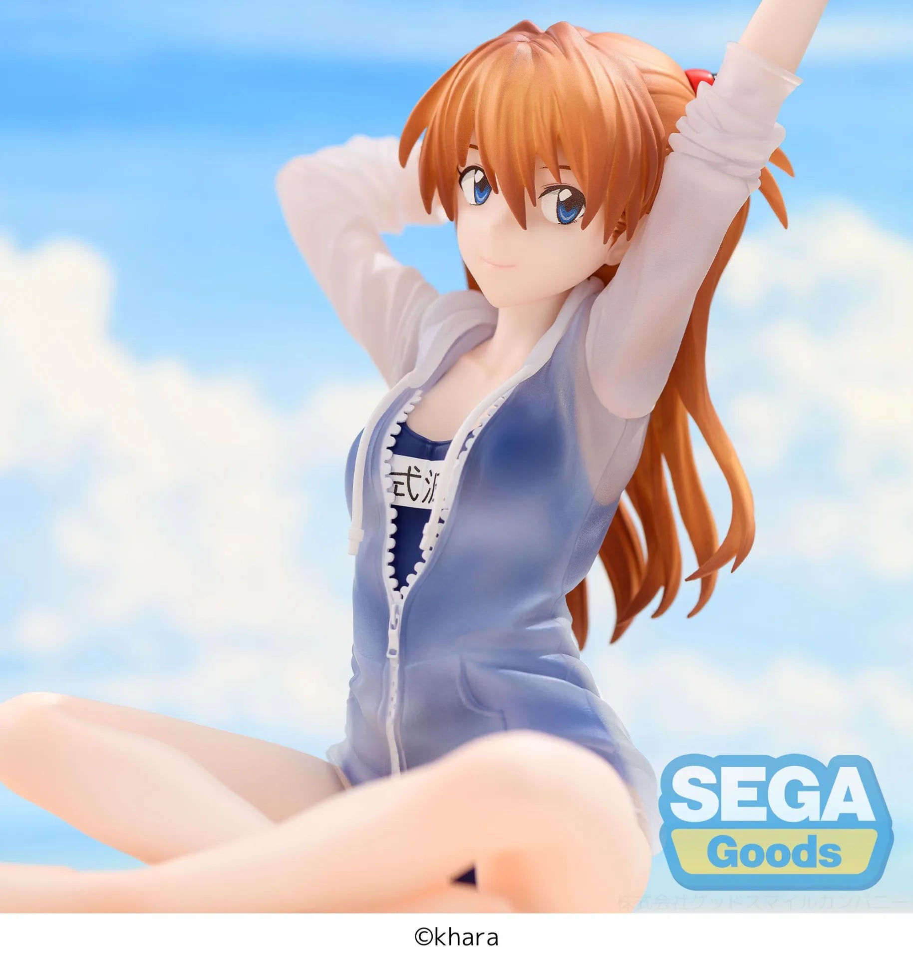 REBUILD OF EVANGELION ASUKA SCHOOL SWIMSUIT YUMEMIRIZE FIGURE