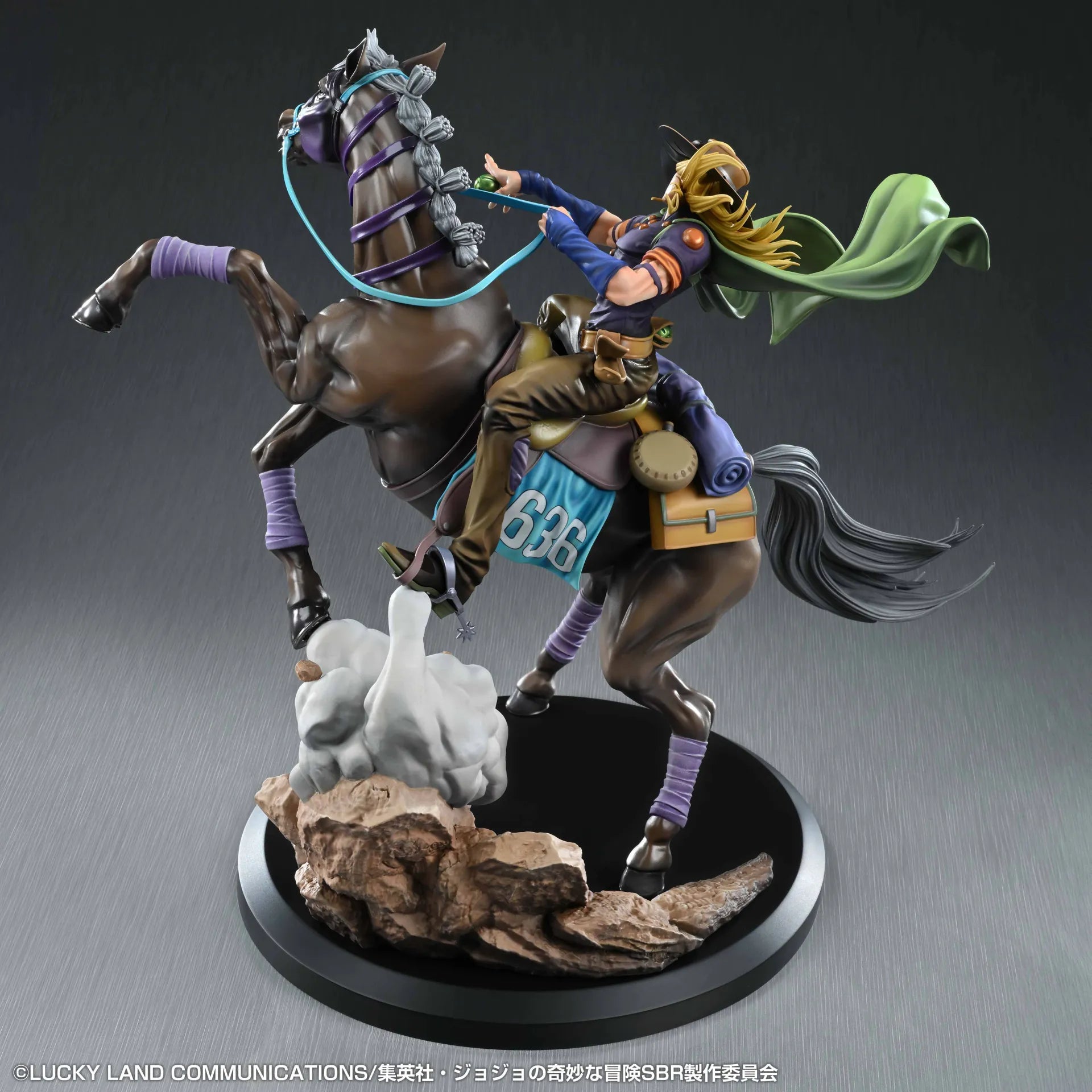 STEEL BALL RUN GYRO ZEPPELI AND VALKYRIE STATUE