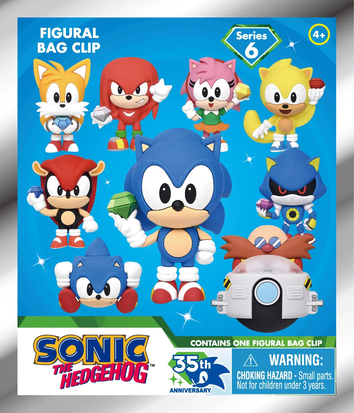 SONIC S6 BAG CLIP BLIND BOX DISPLAY (24)