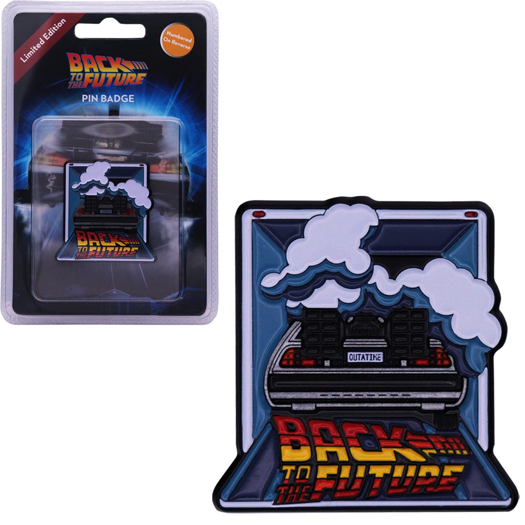 BACK TO THE FUTURE PIN BADGE LIMITED EDITION
