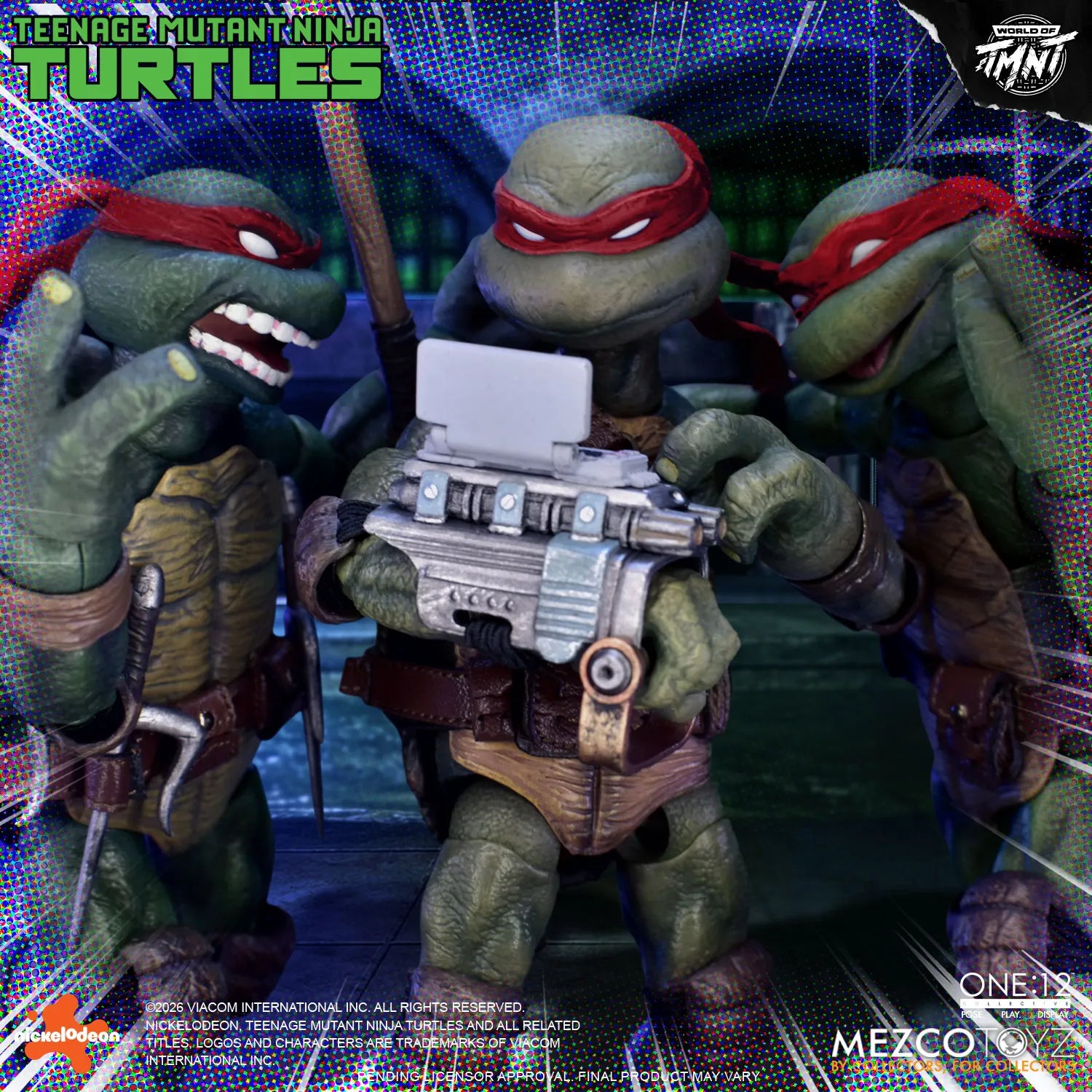 ONE 12 COLLECTIVE TEENAGE MUTANT NINJA TURTLES FIGURES BOX SET
