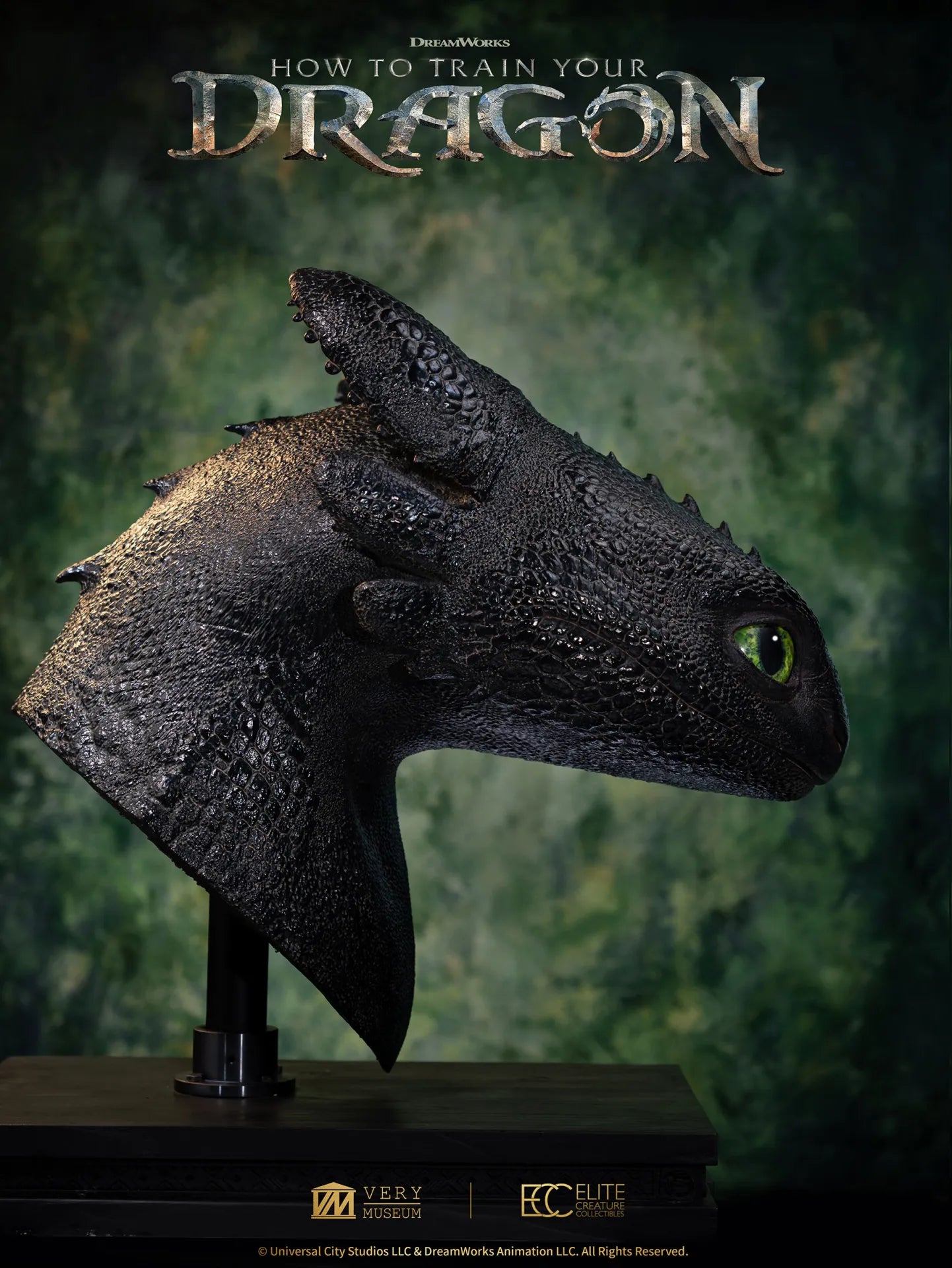 HOW TO TRAIN YOUR DRAGON – TOOTHLESS LIFE SIZE BUST