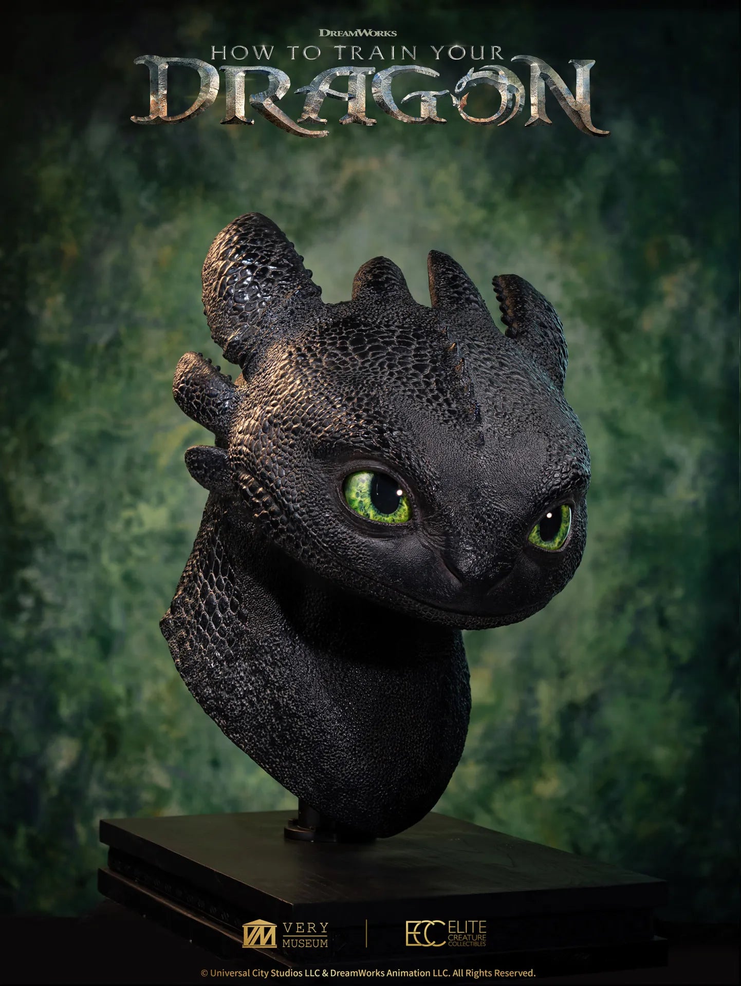 HOW TO TRAIN YOUR DRAGON – TOOTHLESS LIFE SIZE BUST