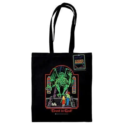 STEVEN RHODES TRUST IN GOD TOTE BAG