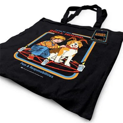 STEVEN RHODES HELL HOUND TOTE BAG