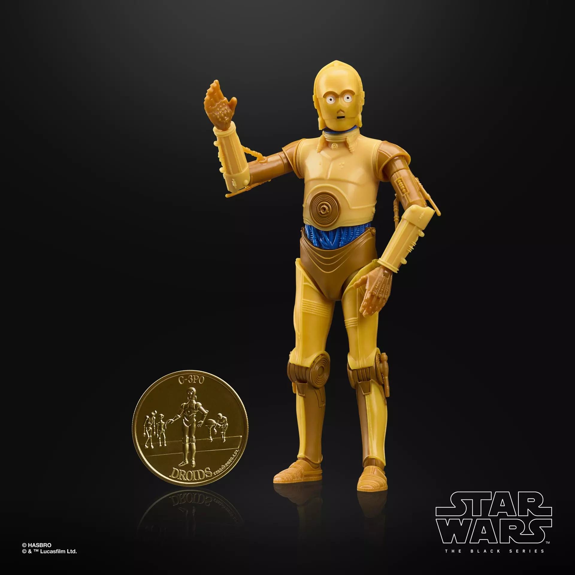 STAR WARS BLACK SERIES DROIDS C-3PO ACTION FIGURE