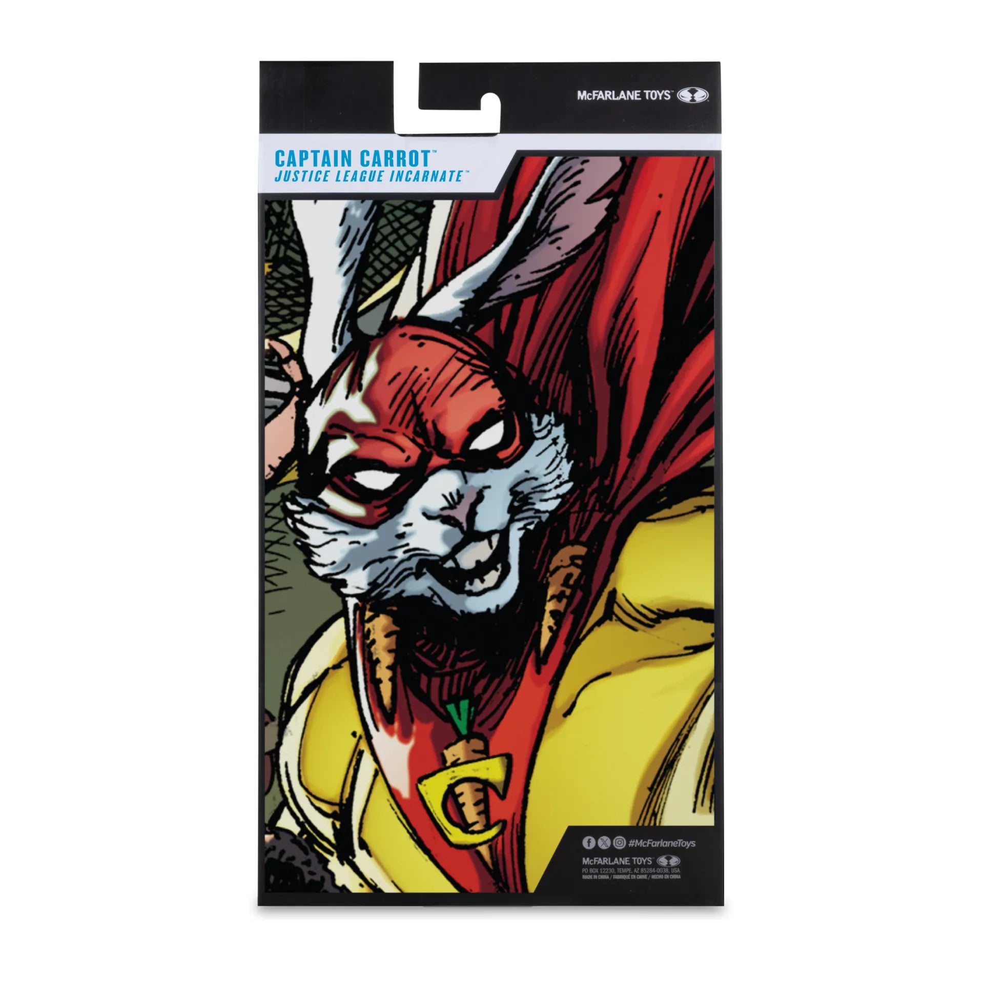 MCFARLANE VAULT DC MULTIVERSE 7INCH CAPTAIN CARROT ACTION FIGURE