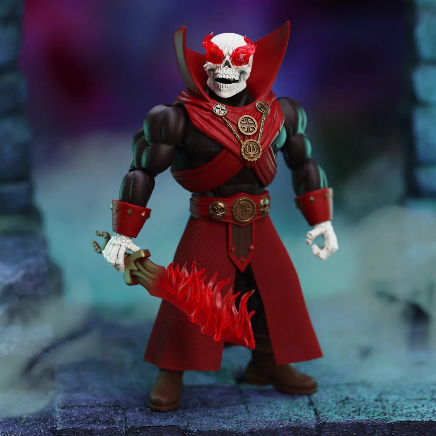 IMMORTAL CHAMPIONS CONAN THULSA DOOM UNDEAD SORCERER ACTION FIGURE