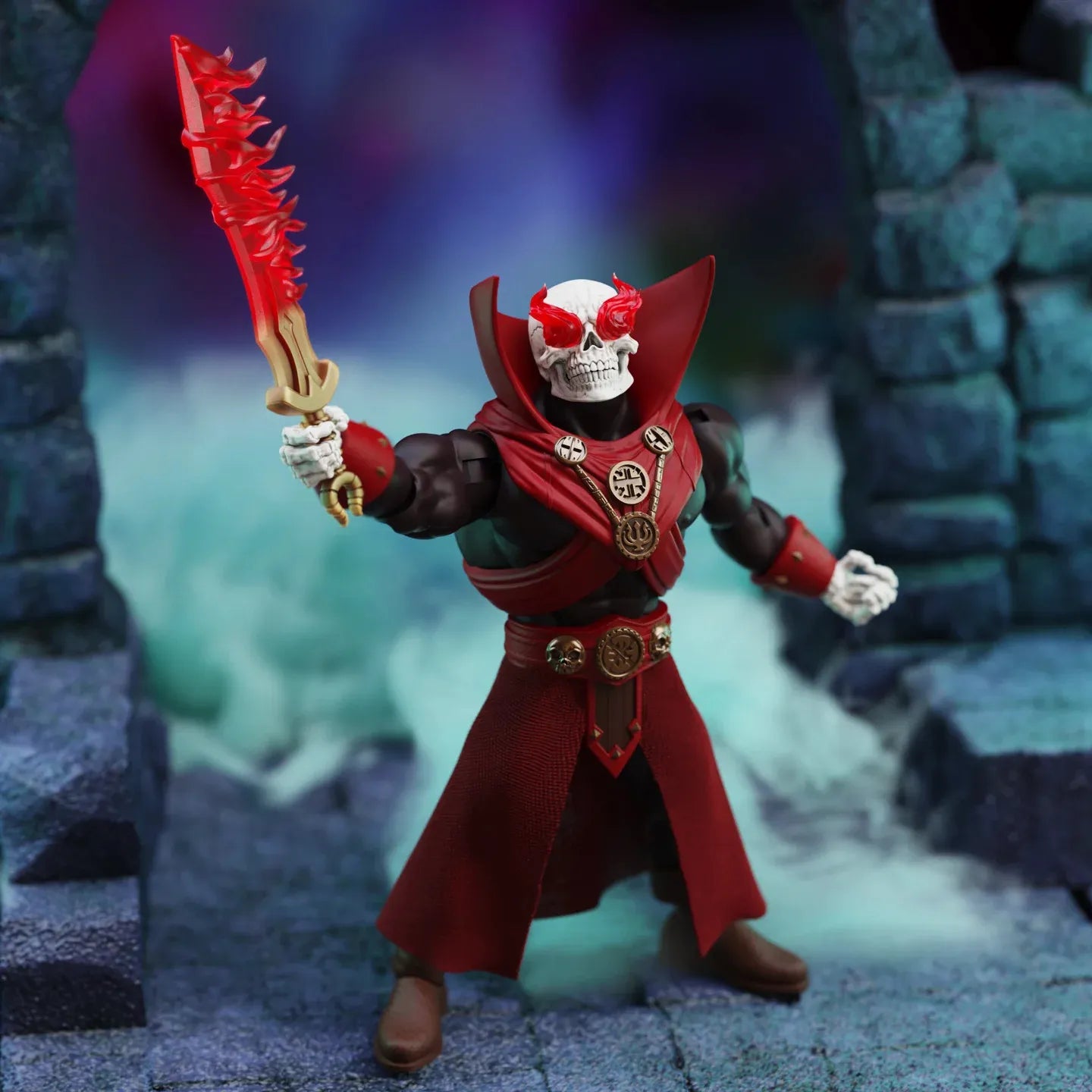 IMMORTAL CHAMPIONS CONAN THULSA DOOM UNDEAD SORCERER ACTION FIGURE