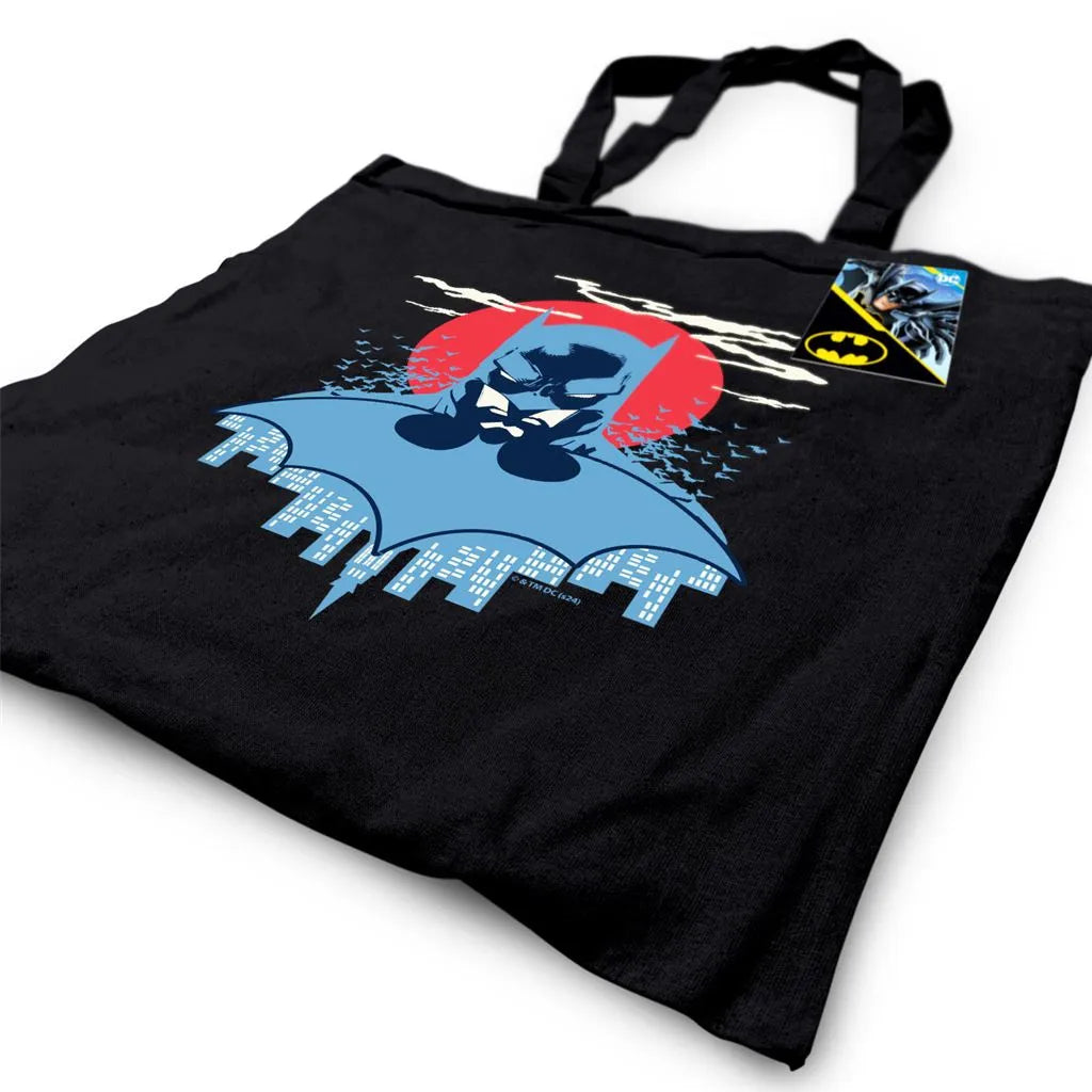 BATMAN RED MOON TOTE BAG
