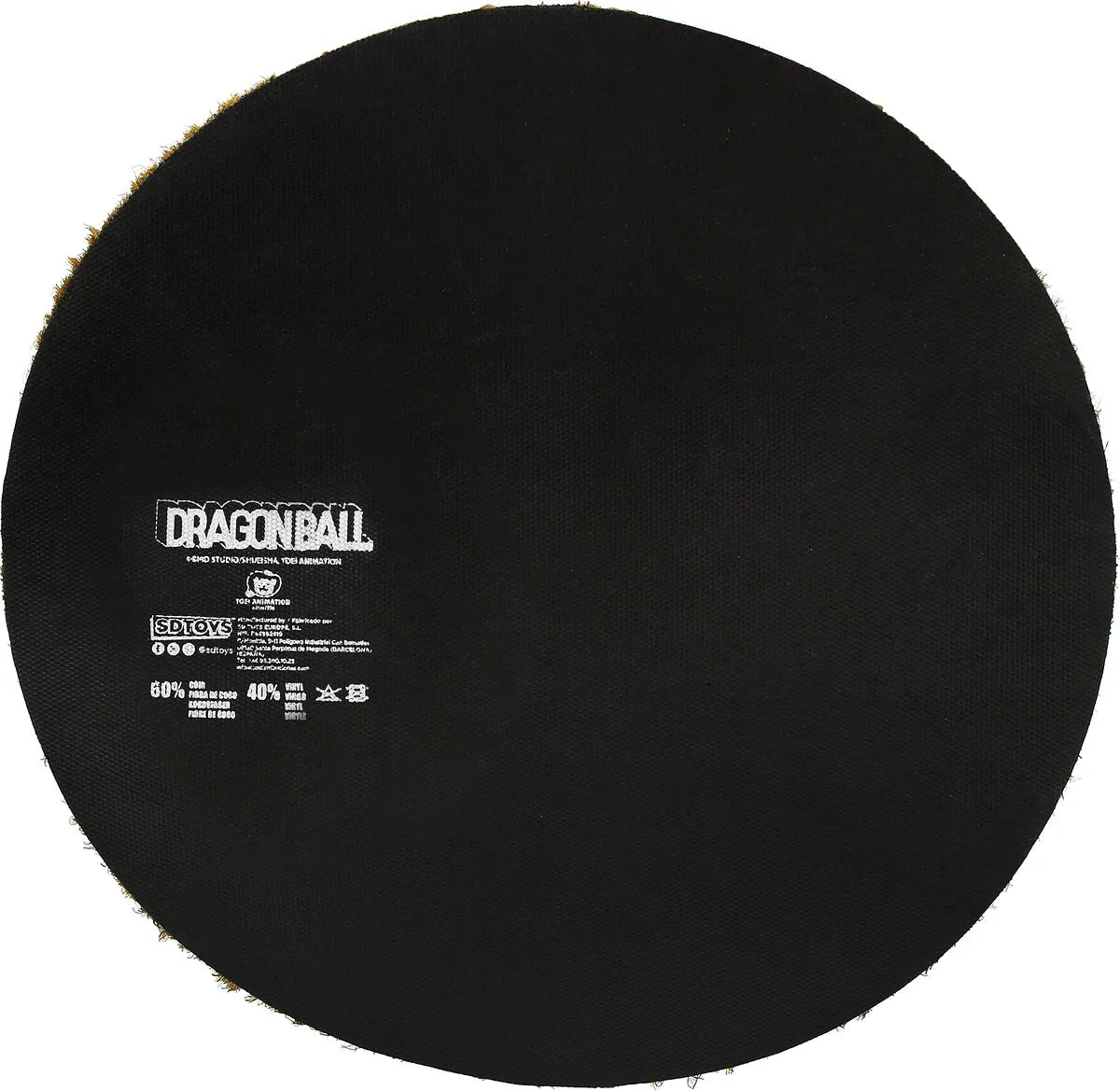 DRAGON BALL 4 STARS ROUND DOORMAT