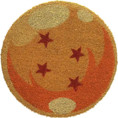 DRAGON BALL 4 STARS ROUND DOORMAT