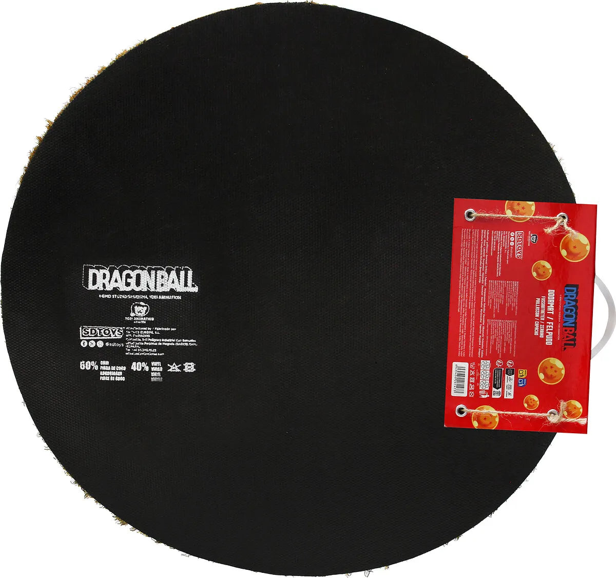 DRAGON BALL 4 STARS ROUND DOORMAT