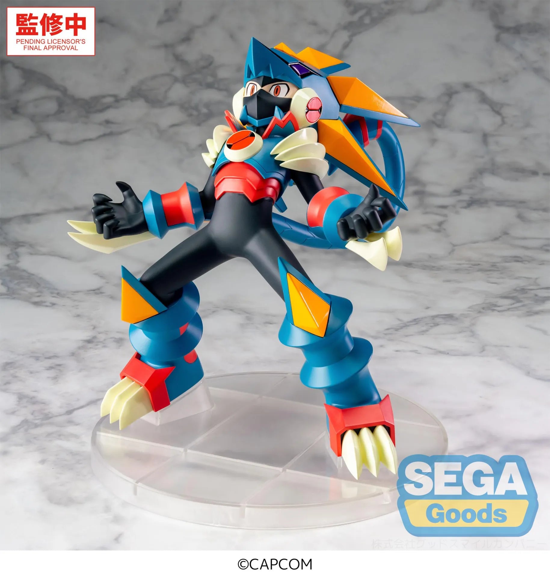 MEGA MAN GREGAR BEAST LUMINASTA FIGURE