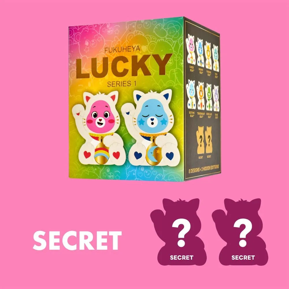CARE BEARS FUKUHEYA FLOCKED URDU BLIND BOX (8)