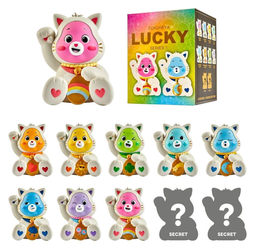 CARE BEARS FUKUHEYA FLOCKED URDU BLIND BOX (8)
