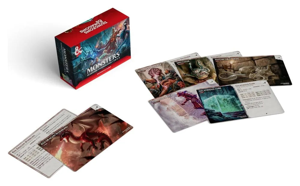 DUNGEONS & DRAGONS REFERENCE CARDS MONSTERS (FEARSOME AND FEROCIOUS) ENG