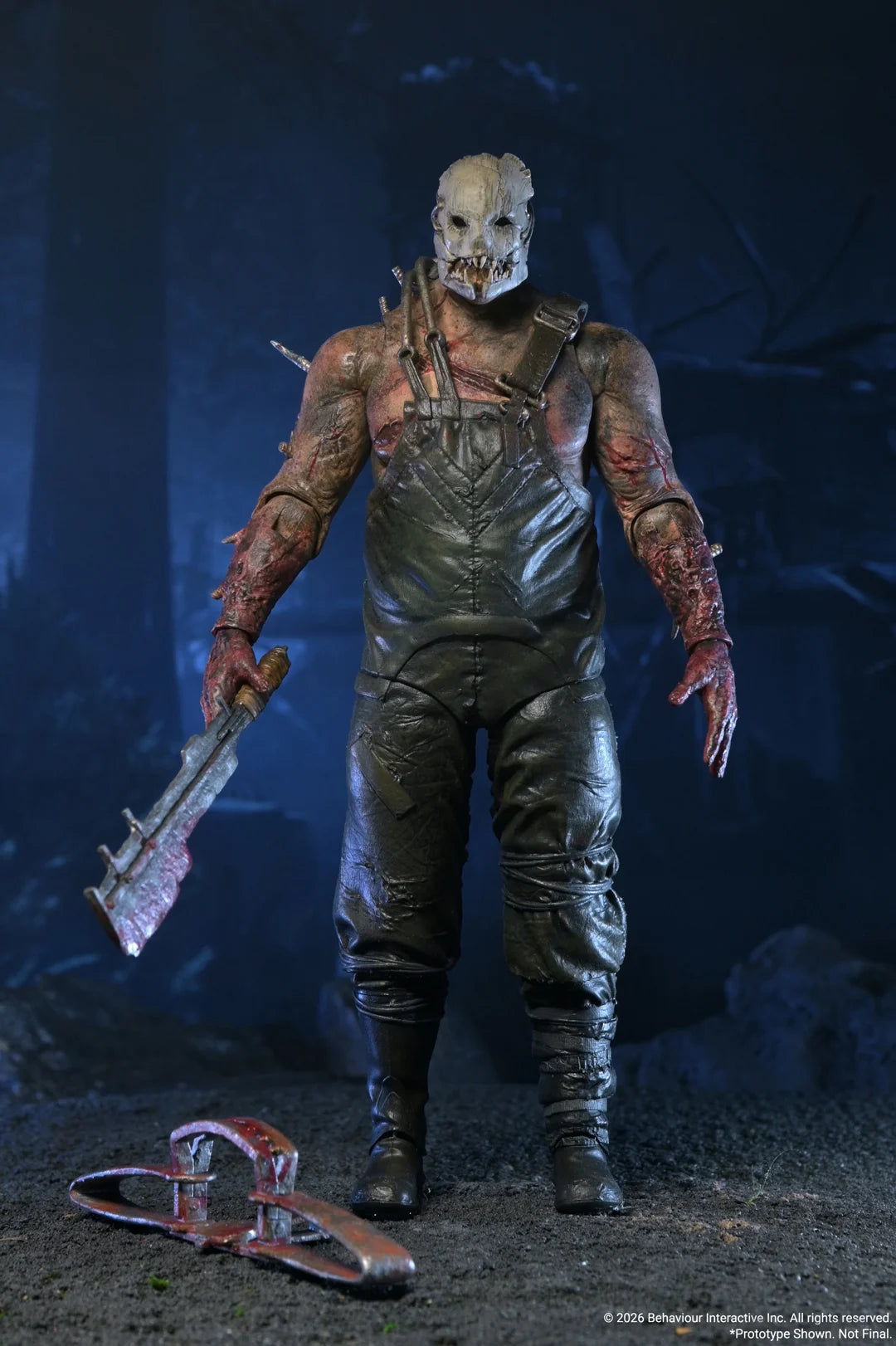 DEAD BY DAYLIGHT TRAPPER ACTION FIGURE