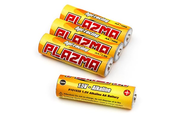 Hpi Plazma 1.5V AA Alkaline Battery (4Pcs)