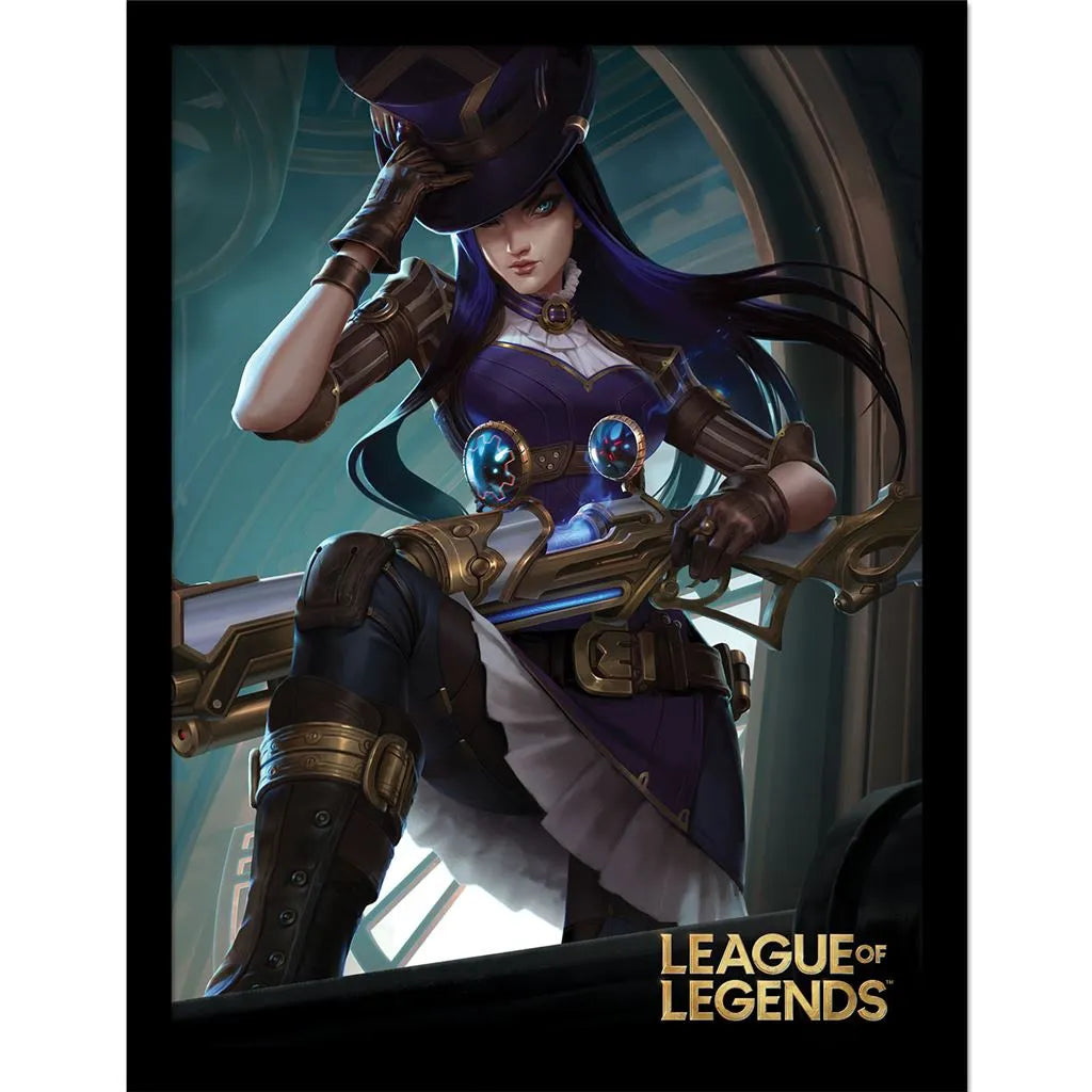 LEAGUE OF LEGENDS CAITLYN COLLECTOR PRINT