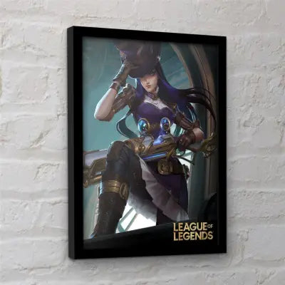 LEAGUE OF LEGENDS CAITLYN COLLECTOR PRINT