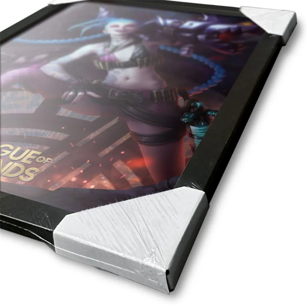 LEAGUE OF LEGENDS JINX COLLECTOR PRINT