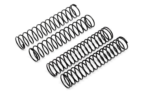 Shock Spring Set (Front/Rear/Black/4Pcs)