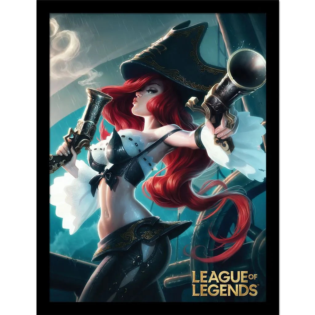 LEAGUE OF LEGENDS MISS FORTUNE COLLECTOR PRINT