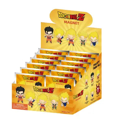 DRAGONBALL Z MAGNETS BLIND PACK DISPLAY (12)
