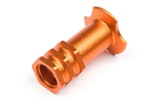 Aluminum Ball Diff Hub (Right/Foam Tire/Orange)