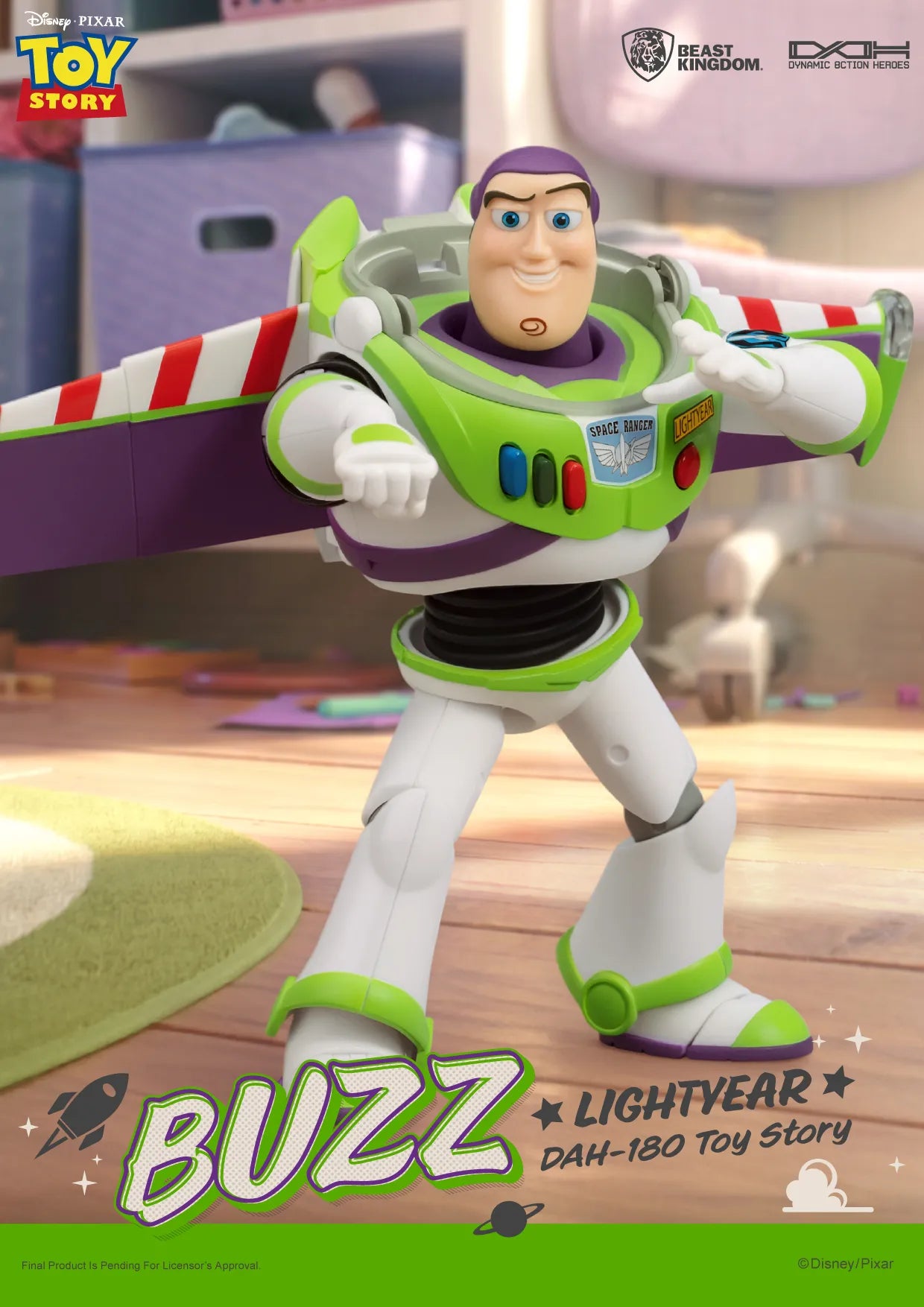 TOY STORY BUZZ LIGHTYEAR DAH ACTION FIGURE