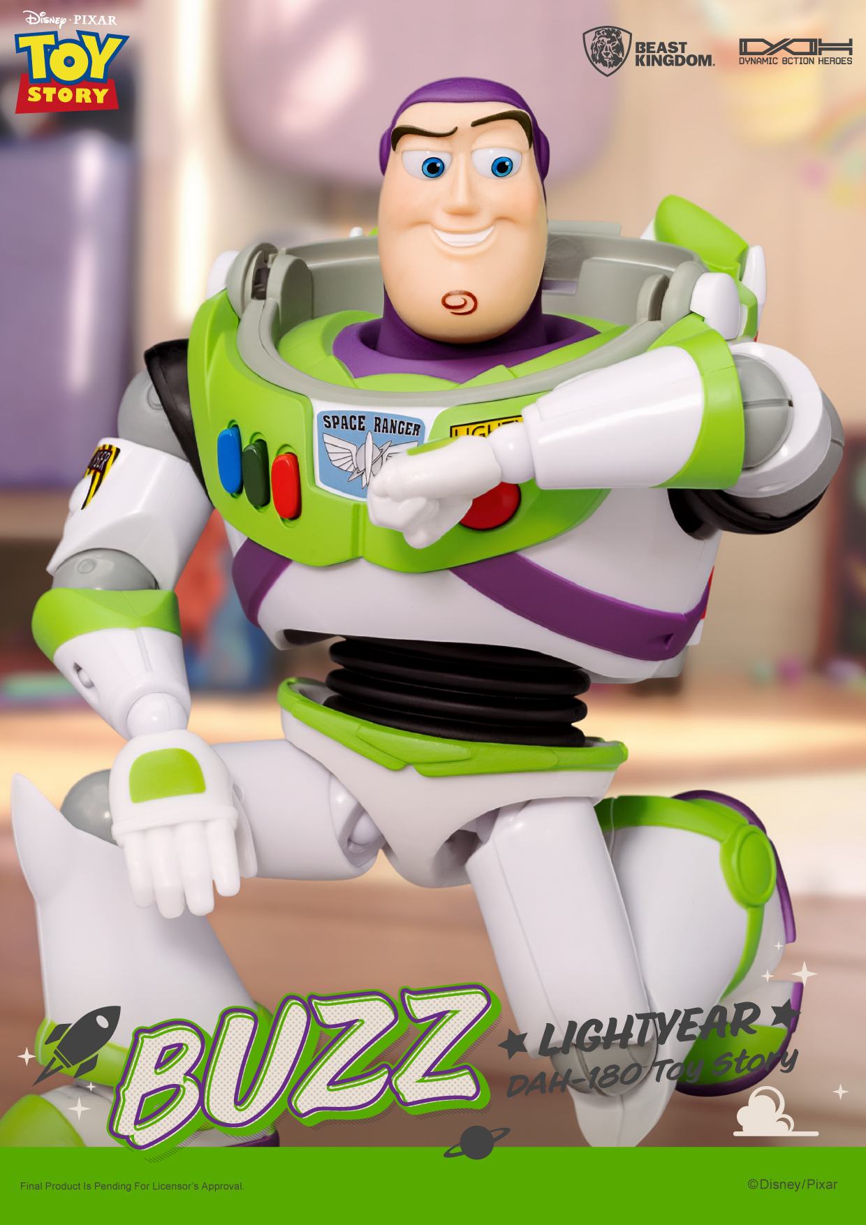 TOY STORY BUZZ LIGHTYEAR DAH ACTION FIGURE