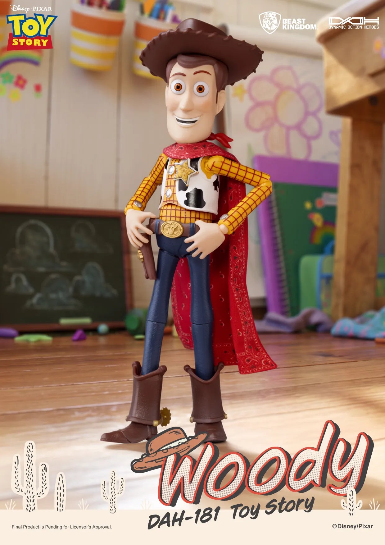 TOY STORY WOODY DAH ACTION FIGURE