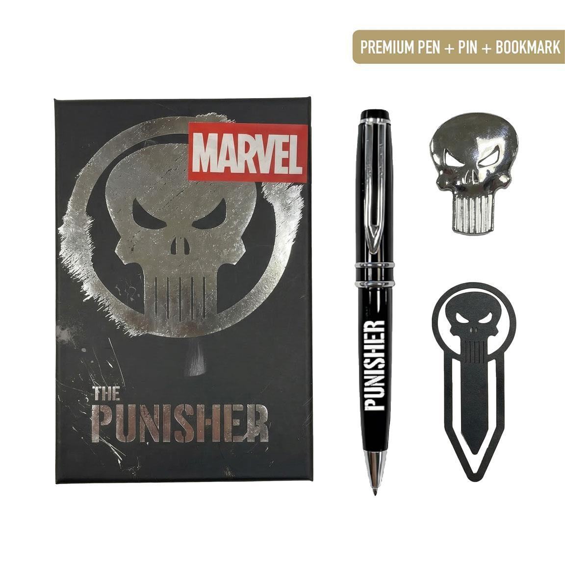 PUNISHER PEN BOOKMARK GIFT SET