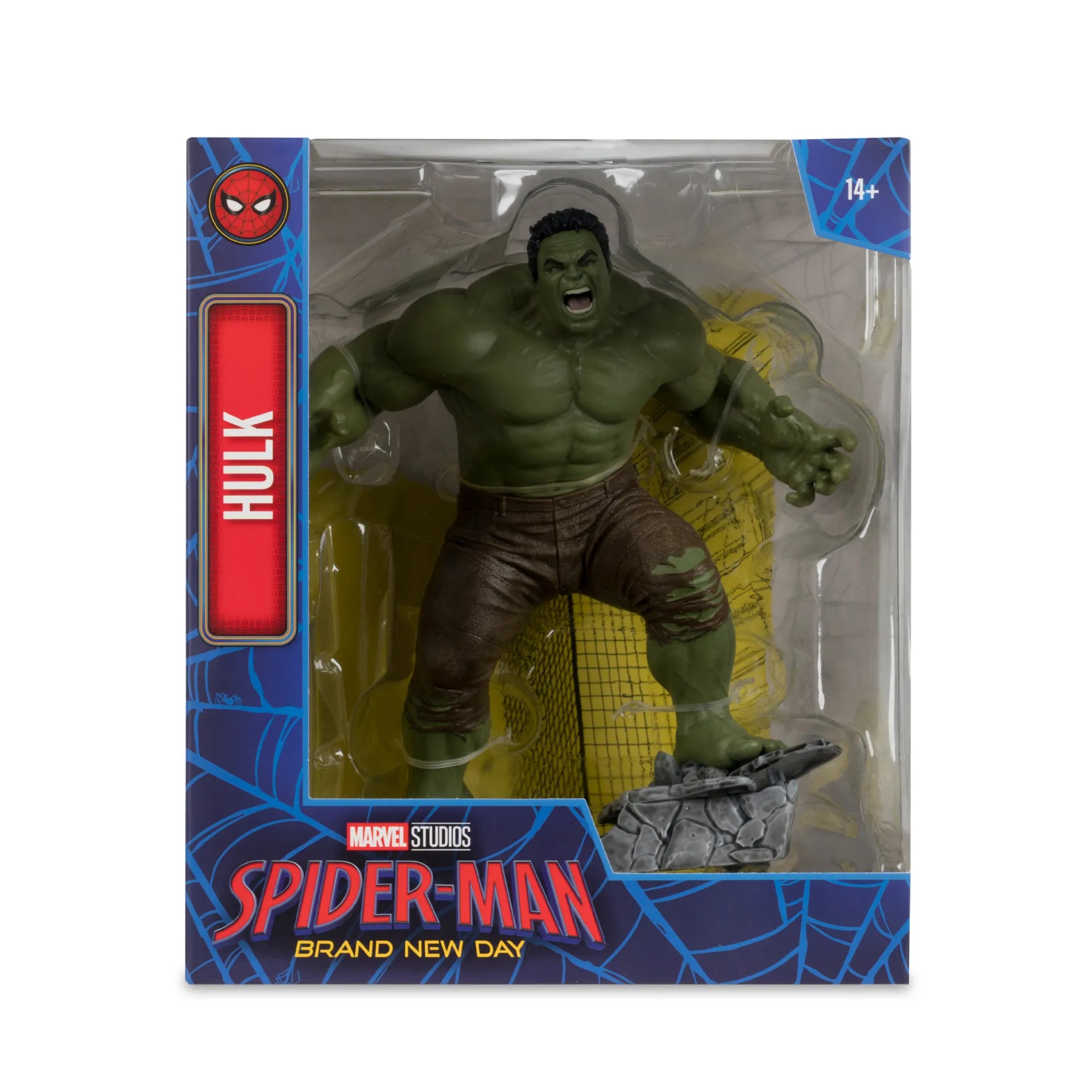 MARVEL STUDIOS COLL 1:10 WV1 SPIDER-MAN BRAND NEW DAY SAVAGE HULK FIGURE