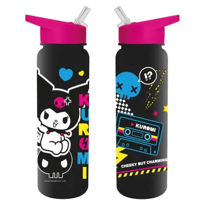 SANRIO KUROMI PUNK VIBES DRINKS BOTTLE
