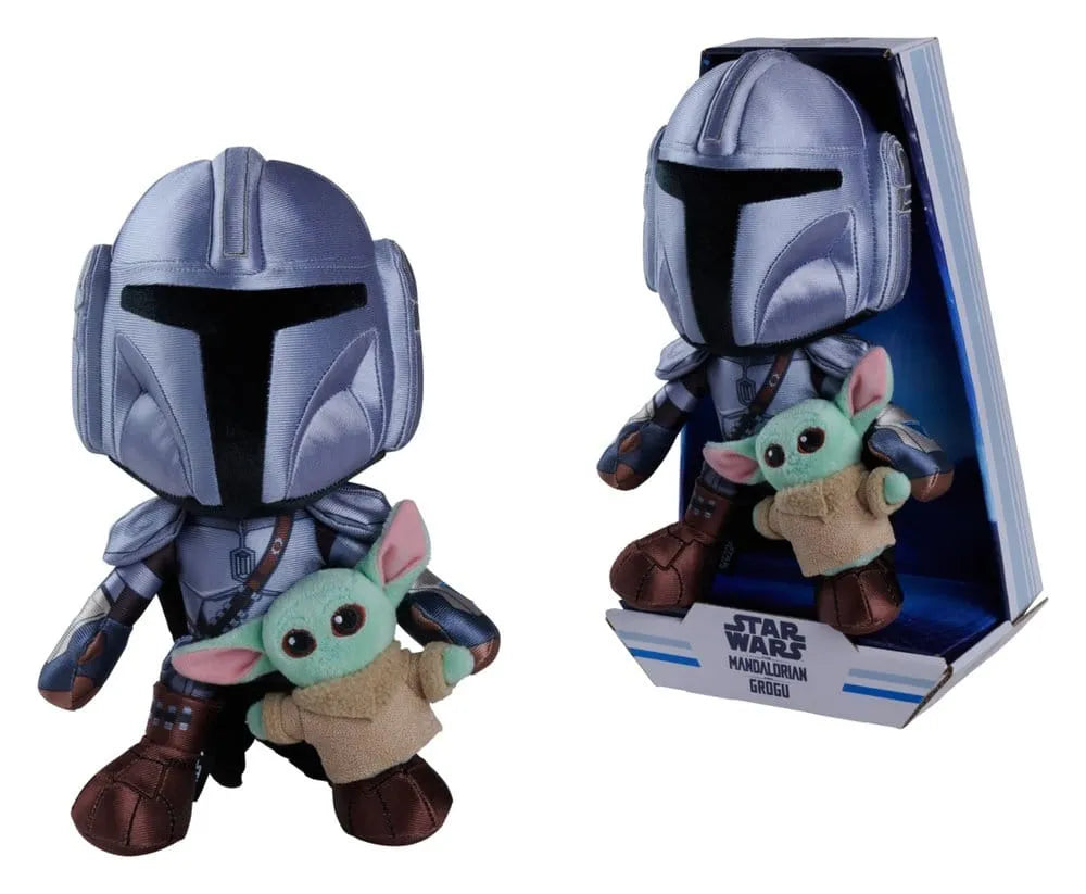 STAR WARS MANDALORIAN & GROGU PELUCHE
