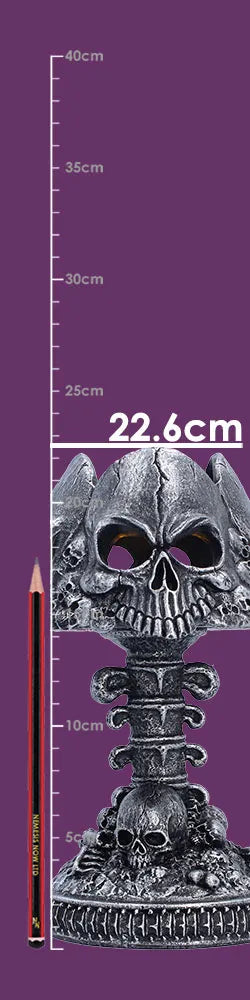 GOTHIC SKULL LAMP