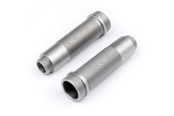 Aluminum Shock Body Set (Gunmetal/2Pcs)