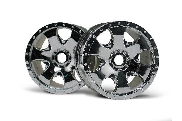 Warlock Wheel Chrome (83X56Mm/2Pcs)