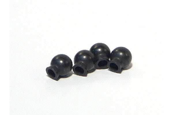 Ball 6.8X7.3X3Mm (Black/4Pcs)