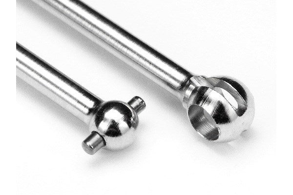 Drive Shaft 6X40Mm (Silver/2Pcs)