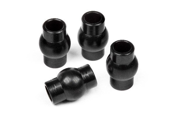 Ball 3X5.8X9Mm (Black/4Pcs)