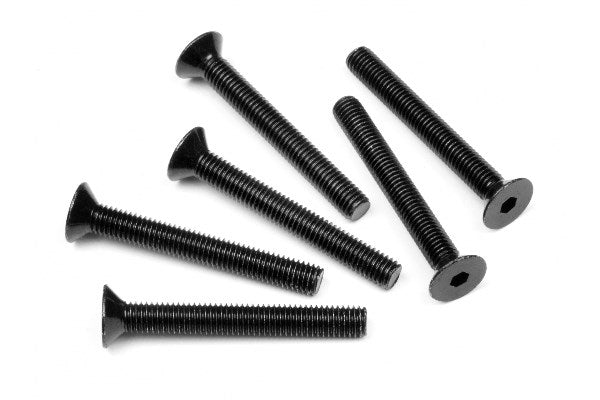 Flat Head Screw M5X40Mm (Hex Socket/6Pcs)